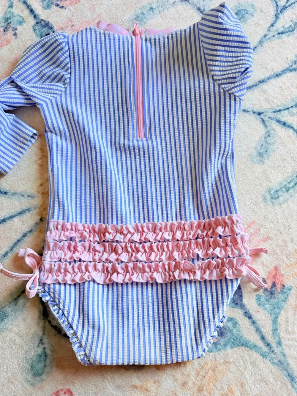Ruffle Butts seersucker swimsuit